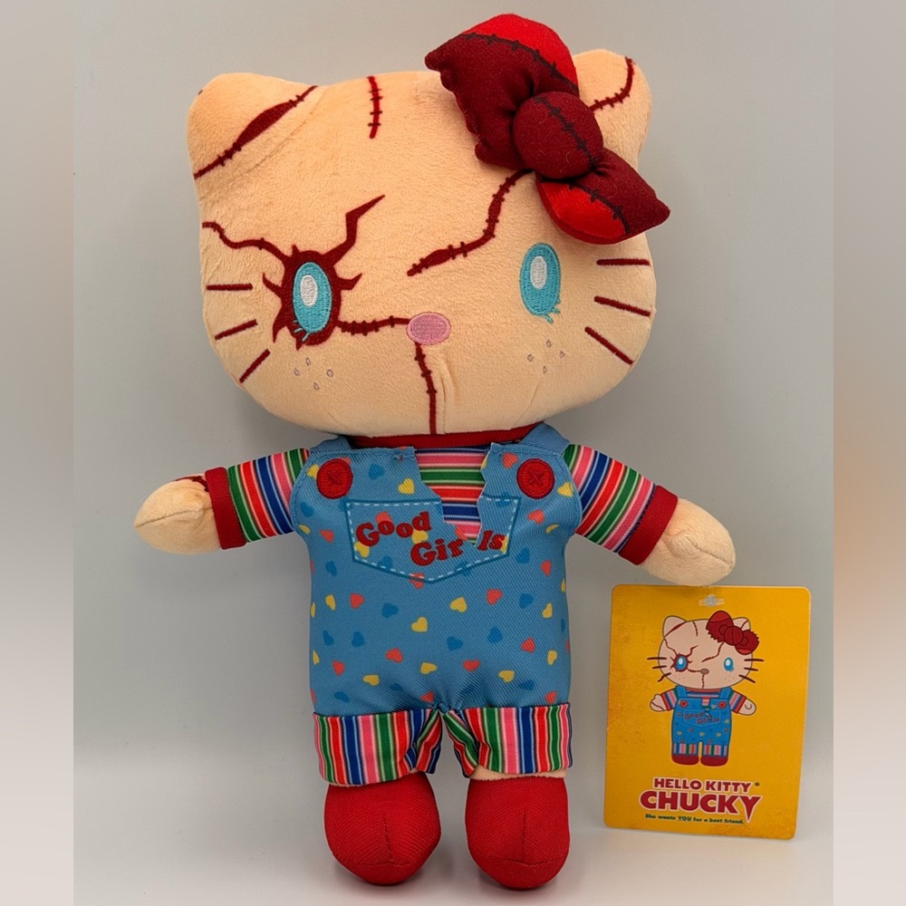Universal Studios Halloween Horror Nights Chucky Hello Kitty Plush Sanrio NWT